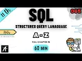 Class 11 IP Ch 8 - SQL Structured Query Langauage UNIT 3 NCERT CBSE ONE SHOT 2025-26