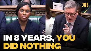 Keir Starmer hits out at Kemi Badenoch's double standard at PMQs