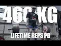 Download Lagu 460KG DEADLIFT FOR 2 REPS - PERSONAL BEST - Road to 510kg 