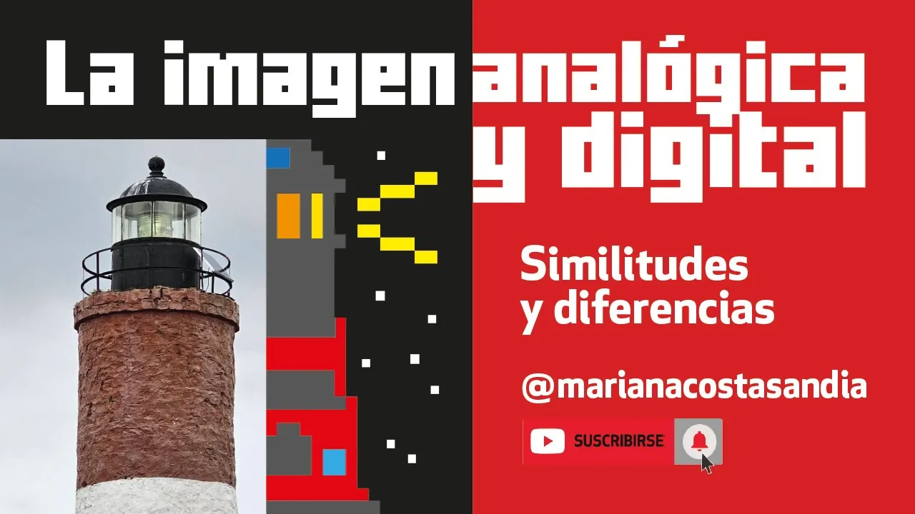 La diferencia entre la IMAGEN ANALÓGICA y DIGITAL🍉¡con ejemplos inspiradores!👍