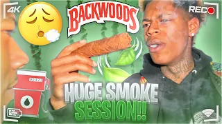 HUGE SMOKE SESSION WITH WOODMAN