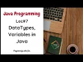 Lec Data Types and Variable in Java Programming Java Programming in Urdu