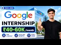 Google Off-Campus Hiring 12-Month Apprenticeship Backend Java Internship Freshers Apply