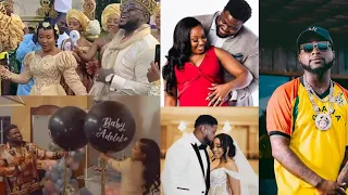 davidos elder brother adewale adeleke chairman hkn and wife kani welcomes their first child