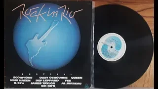 Rock In Rio Festival - Coletânea Pop Internacional - (Vinil Completo - 1984) - Baú Musical