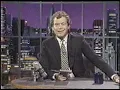 Classic Dave - Chris Elliot uses Dave's water fountain, 2/22/90