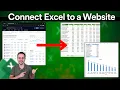 How to Pull Live Website Data into Excel Automatically Web Scraping
