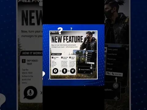 New Voice to Text Feature In Free Fire😱🔥#anujbhaiyt #freefire #ffshorts