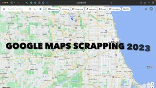 Google Maps Scrapping using Soup 2023