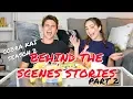 Behind the Scenes MUKBANG - Cobra Kai Season 2 Stories PART 2