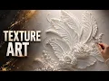 I Turned Simple Leaves Into a 3D Masterpiece Texture Art Tutorial