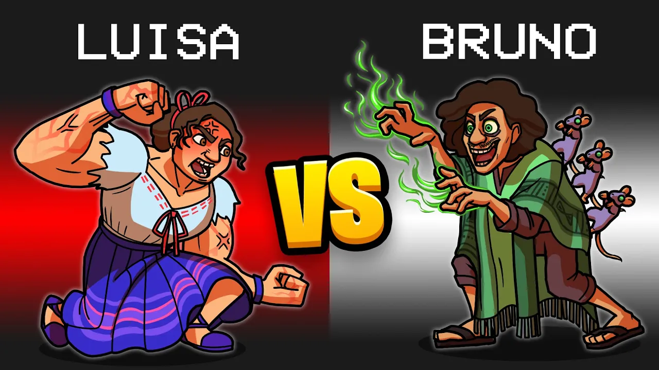 LUISA vs. BRUNO Mod in Among Us...