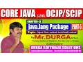 Core Java With - java lang Package-Part 5