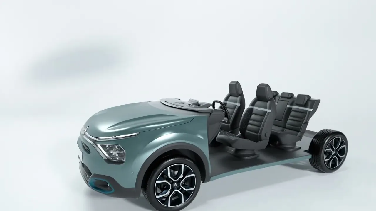 Citroen 3D Design Visualization Video