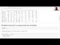 Multiple correspondence analysis