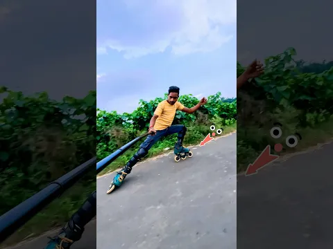 জলের ওপরে স্কেটিং সম্ভব! 😱🛼 #Shorts