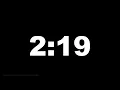2 minutes 19 seconds 139 secs clock timer countdown Alarm Focus