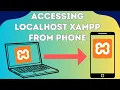 How To Access XAMPP Localhost From Mobile Access XAMPP Server Localhost From Another Devices