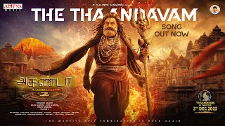 the thaandavam lyrical video tamil akhanda 2 thaandavam nbk boyapati srinu thaman s