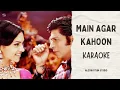 Download Lagu MAIN AGAR KAHOON - Om Shanti Om || Karaoke with Lyrics || AlgoRhythm Studio