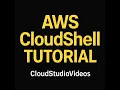 How to use CloudShell in AWS Console