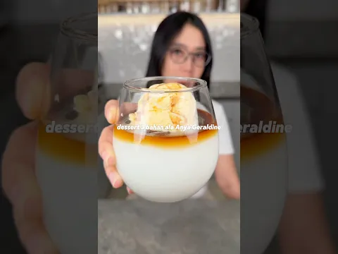 Dessert 3 bahan ala kak Anya #PuddingNutrijell #PudingKelapa #IcePressoCoconutPudding #Affogato