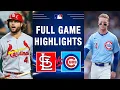St Louis Cardinals vs Chicago Cubs Game Highlights August 15 2026 MLB Season
