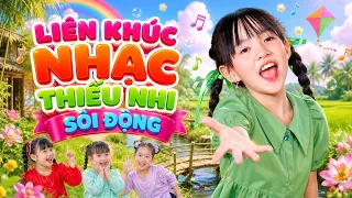 Liên Khúc Nhạc Thiếu Nhi Remix 🎈 Nhạc Thiếu Nhi Sôi Động Giúp Bé Vui Chơi Cả Ngày