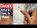 How to Change Apple id Email Address on iPhone