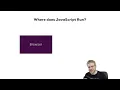 Accelerated JavaScript 0102 How to Execute JavaScript Where does JS run