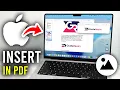 How To Insert Images Into PDF Using On Mac - Step By Step