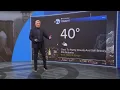 AccuWeather Brighter but gusty