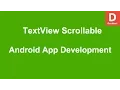 Android Scrollable TextView