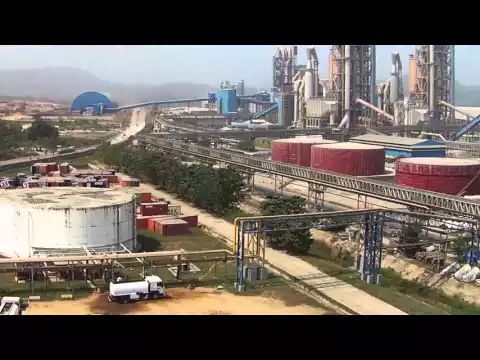 Download MP3 Dangote Cement plant in Obajana, Nigeria