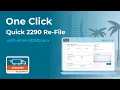 Quick Re-File Your 2290 In One Click