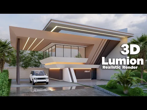 Lumion · Full beginner tutorial — Nice Tower Lumion rendering training video