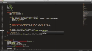 Pong HTML5 Game Programming Tutorial javascript