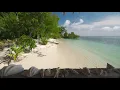 Tropical Beach View - Relaxing Ocean Wave Sounds for Deep Sleep - Balcony Vista - Real Nature Video