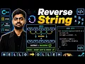 Reverse String LeetCode 344 Solution in C Easy Interview Question