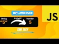 Type Conversion in ES6 JavaScript Type Conversion