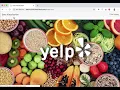 Web Development - Yelp data visualization