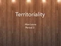 APHUG - Territoriality Alex L