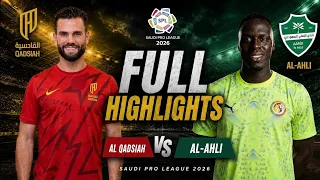 Full Highlights | Al Qadsiah vs Al-Ahli | Saudi Pro League 2026 | tapmad | SPL34