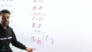 المعادلات الاسية والوغرتيمية الجزء الاول الدرس الخامس توجيهي ادبي الأستاذ منذر أبوعواد 