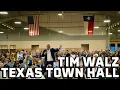 Tim Walz Holds a Town Hall in Houston Texas