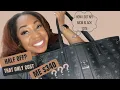 HOW I GOT MY BLACK MCM LIZ TOTE HALF OFF MCM VISETOS MEDIUM LIZ SHOPPER TOTE