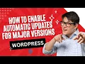 How to Enable Automatic Updates in WordPress for Major Versions