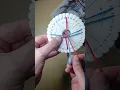 Kumihimo easy Tutorial 8 threads