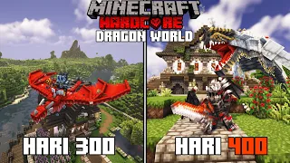 400 HARI MINECRAFT HARDCORE PENJINAK NAGA