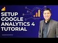 Google Analytics 4 GA4 Tutorial - How to Add GA4 tracking code to WordPress Website